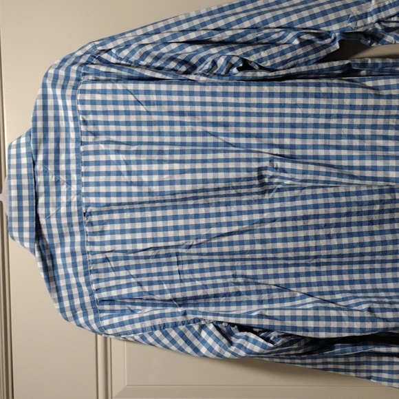 Tommy Hilfiger size 18/xxl blue white plaid - Picture 5 of 11